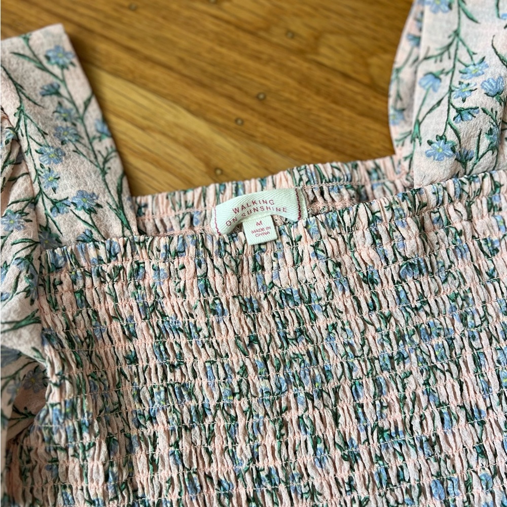 Floral Smocked Dress